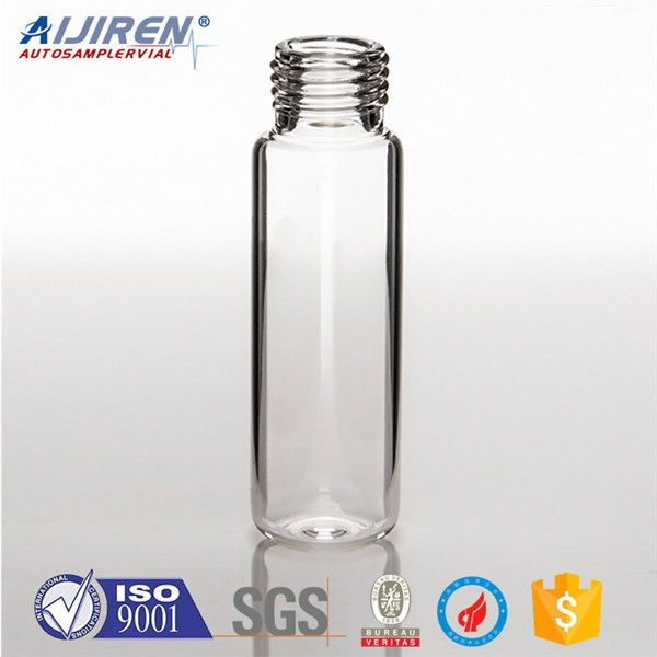 clear 20ml 5.0 borosilicate glass gc vials with flat bottom for analysis instrument Sigma